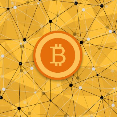 vetor modern bitcoin, yeni para kavramı