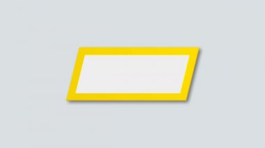 Görüntüleri modern animasyon Bannerlar. 4 değişik. 4k