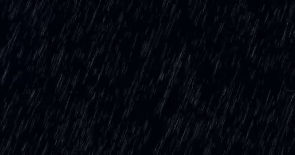 Animation - σύγχρονη πτωτική βροχή φόντο — Αρχείο Βίντεο