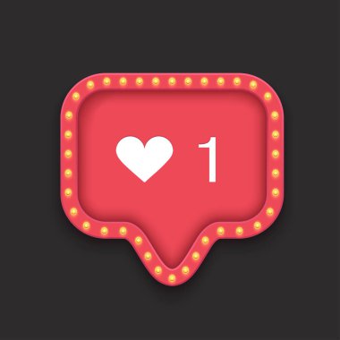 Vektör modern konsept retro reklam panosu gibi