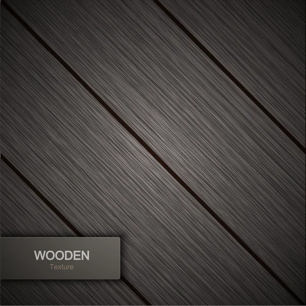 Vector modern wooden background. — Stock Vector