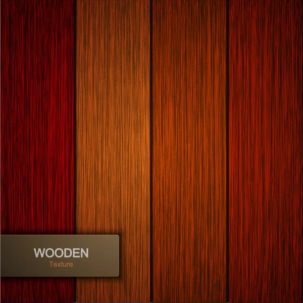 Vektor modern, fából készült háttér. — Stock Vector