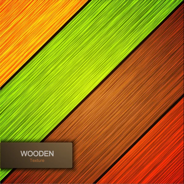 Μοντέρνα ξύλινα φόντο διάνυσμα. — Stockový vektor