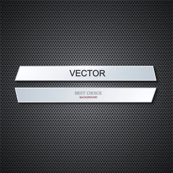 Vector moderne metalen achtergrond — Stockvector