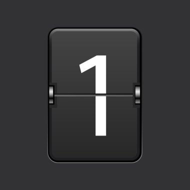 vektör modern sayısal puan tahtası.