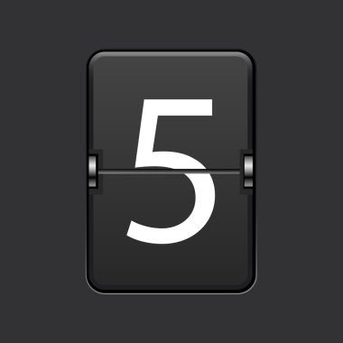 vektör modern sayısal puan tahtası.