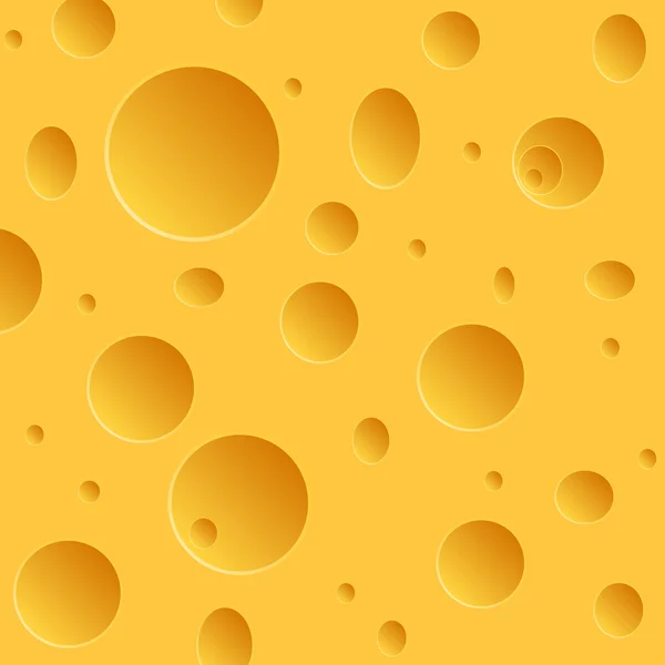 Vector modern cheese texture background. — Stock Vector