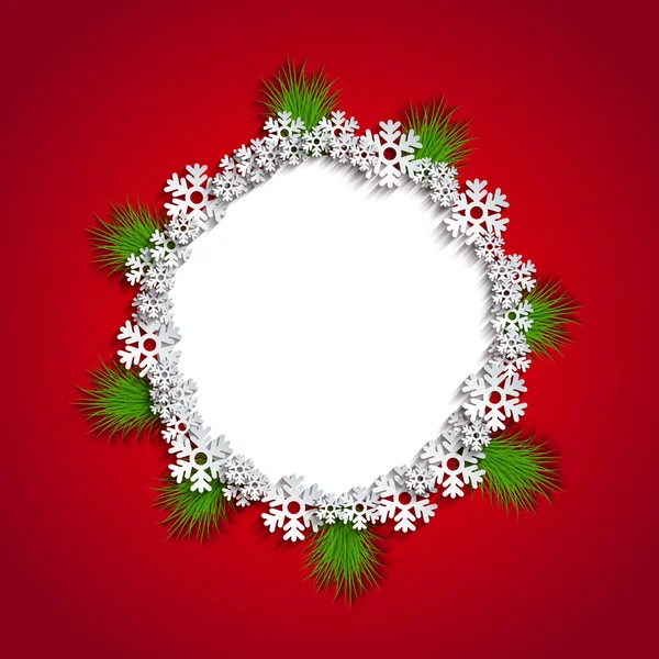 Vecteur moderne fond de Noël . — Image vectorielle