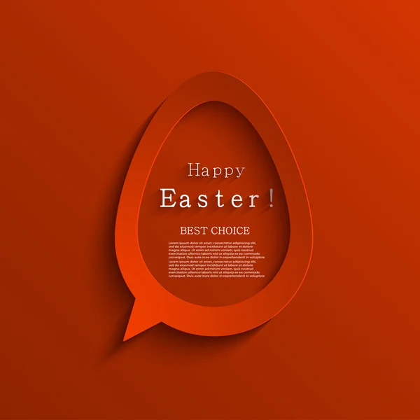 Vecteur moderne fond de Pâques — Image vectorielle