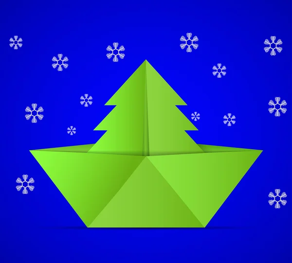 Concepto vectorial del árbol de Navidad — Archivo Imágenes Vectoriales