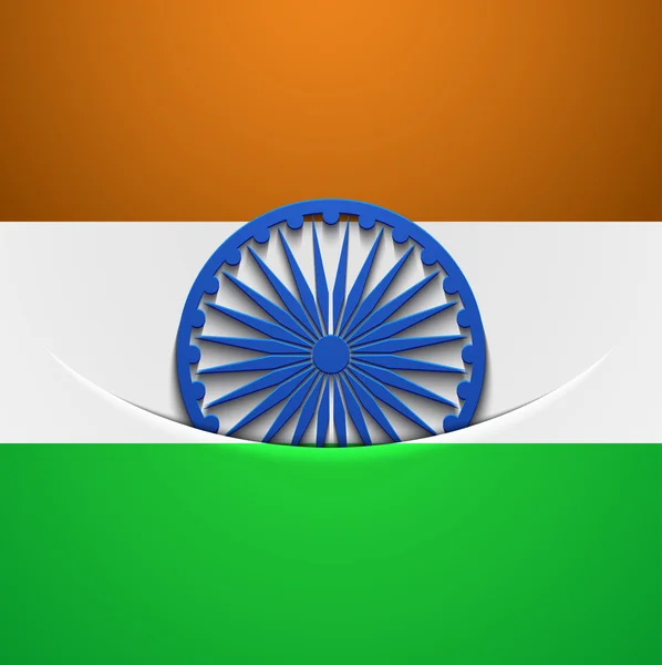 Vector moderno fondo del día de la república india . — Vector de stock