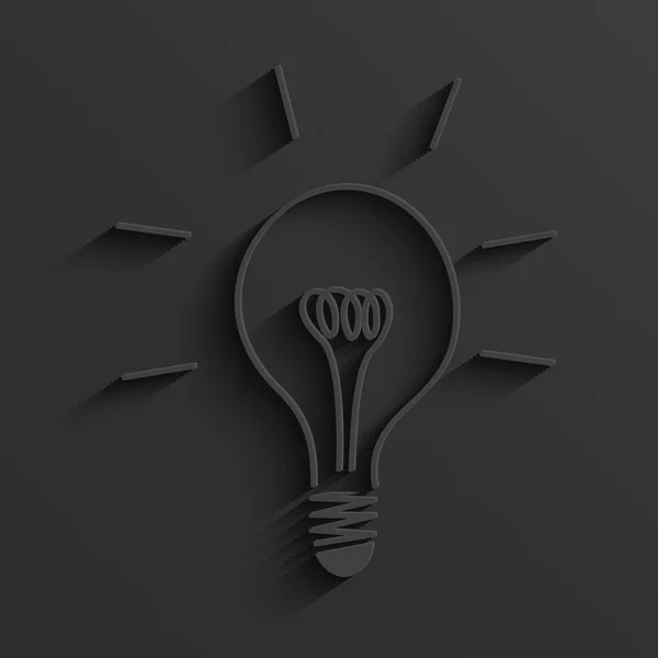Fond d'ampoule moderne vectoriel . — Image vectorielle