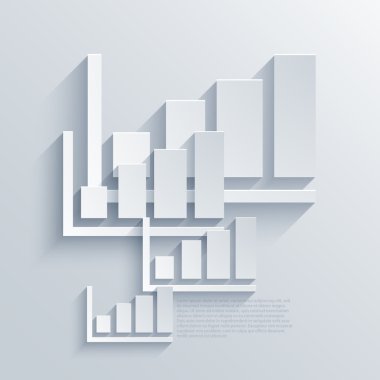 Vektör modern grafik açık renkli.