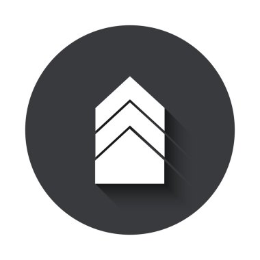 Vektör modern gri daire simgesi