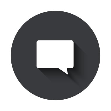 Vektör modern gri daire simgesi