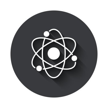 Vektör modern gri daire simgesi