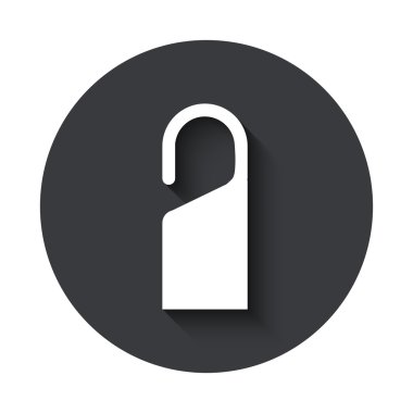 Vektör modern gri daire simgesi