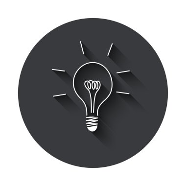 Vektör modern gri daire simgesi