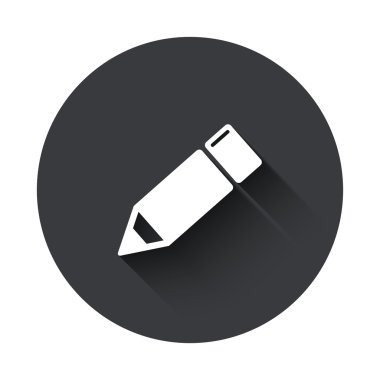 Vektör modern gri daire simgesi