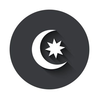 Vektör modern gri daire simgesi