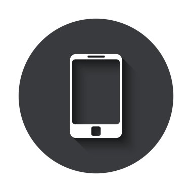 Vektör modern gri daire simgesi