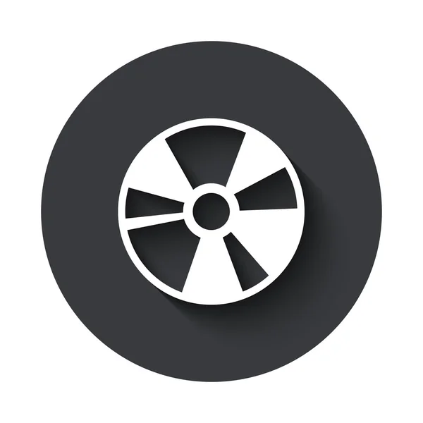 Vektorové ikony moderní šedé kolečko — Stockový vektor