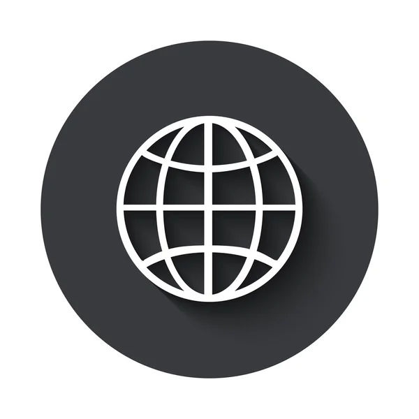 Ikona nowoczesne koło szary wektor — Wektor stockowy