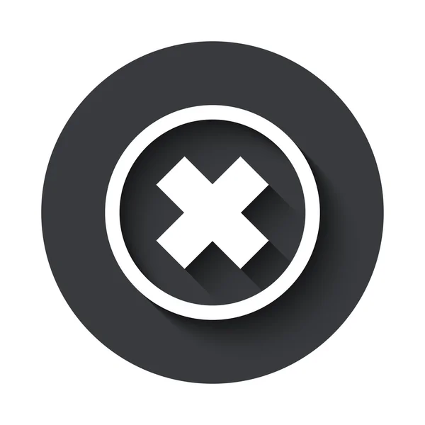 Vetor moderno ícone círculo cinza — Vetor de Stock