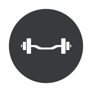 Vektör modern gri daire simgesi