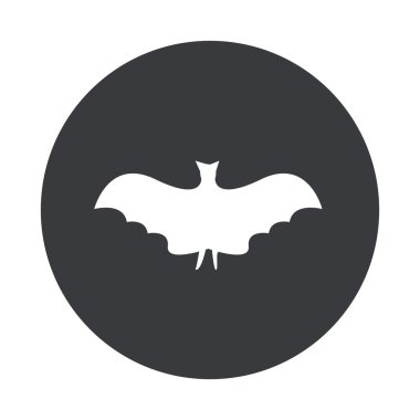 Vektör modern gri daire simgesi