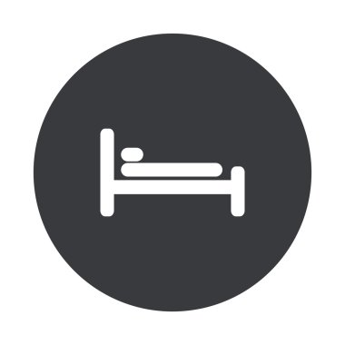 Vektör modern gri daire simgesi