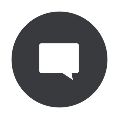 Vektör modern gri daire simgesi