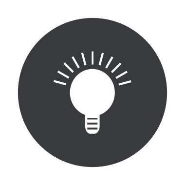 Vektör modern gri daire simgesi