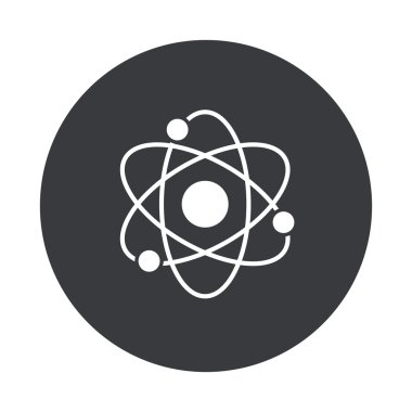 Vektör modern gri daire simgesi