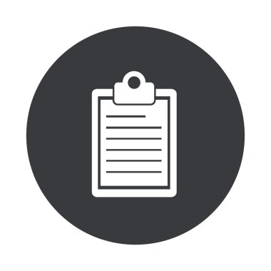 Vektör modern gri daire simgesi