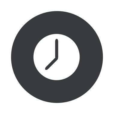 Vektör modern gri daire simgesi