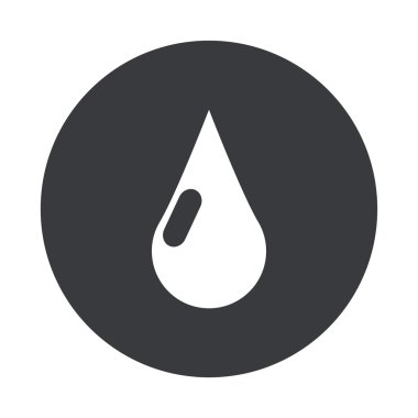 Vektör modern gri daire simgesi