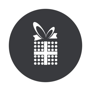 Vektör modern gri daire simgesi