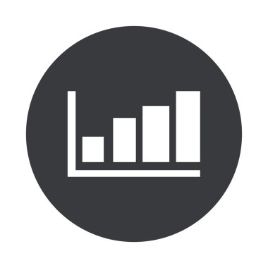 Vektör modern gri daire simgesi