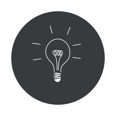 Vektör modern gri daire simgesi