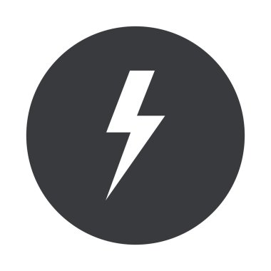 Vektör modern gri daire simgesi