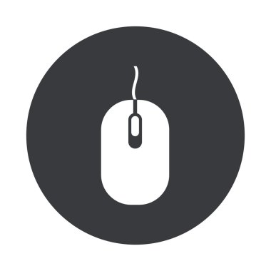 Vektör modern gri daire simgesi