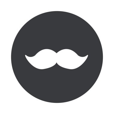 Vektör modern gri daire simgesi