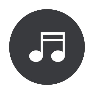 Vektör modern gri daire simgesi