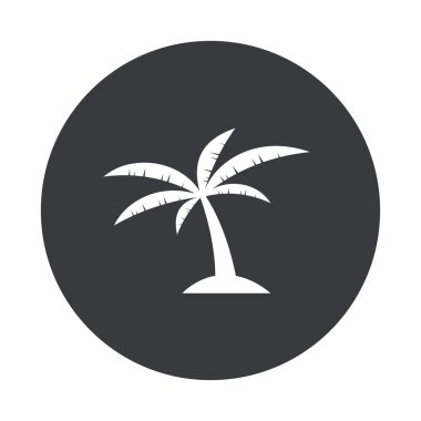 Vektör modern gri daire simgesi