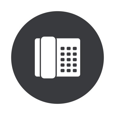 Vektör modern gri daire simgesi