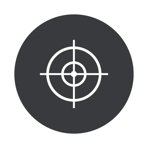 Vector moderne grijze cirkel pictogram — Stockvector