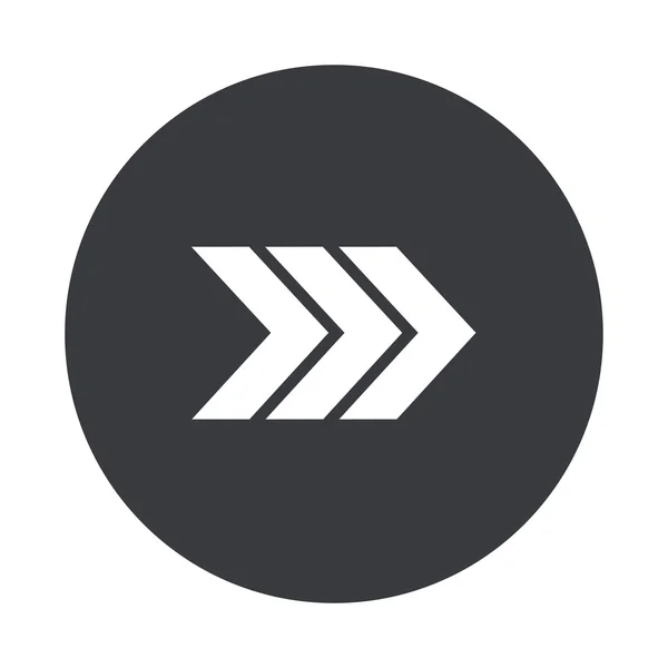 Vector moderno icono círculo gris — Vector de stock