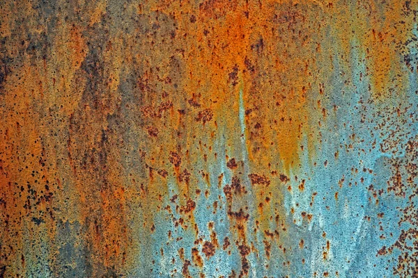 Vieja textura de metal oxidado —  Fotos de Stock