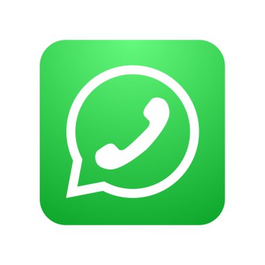 vektör modern telefon simgesini kabarcık konuşma